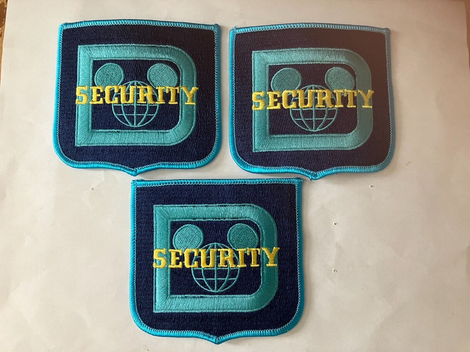 Walt Disney classic logo cast member exclusive security uniform patches