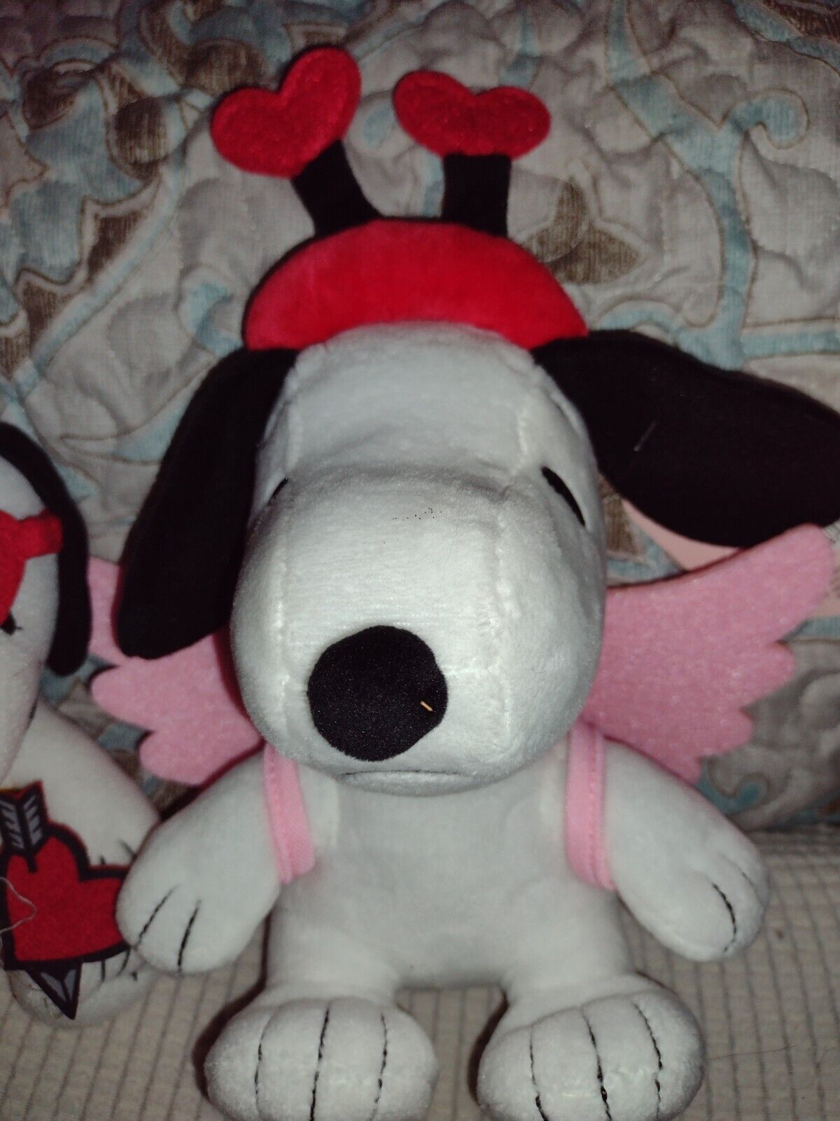 Snoopy Cupid Peanuts Valentine's Day Plush Figure Hallmark Gift 2019 Doll Toy