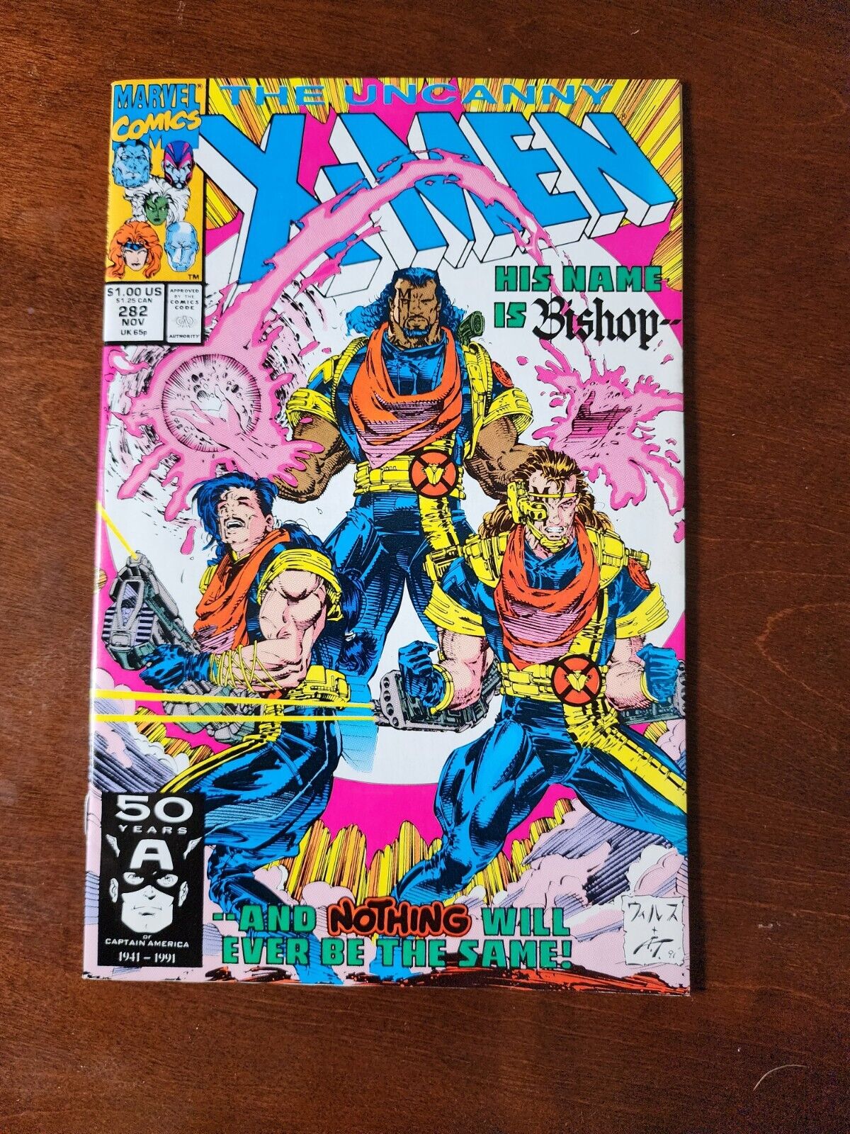 The Uncanny X-Men #282 (Marvel Comics November 1991)