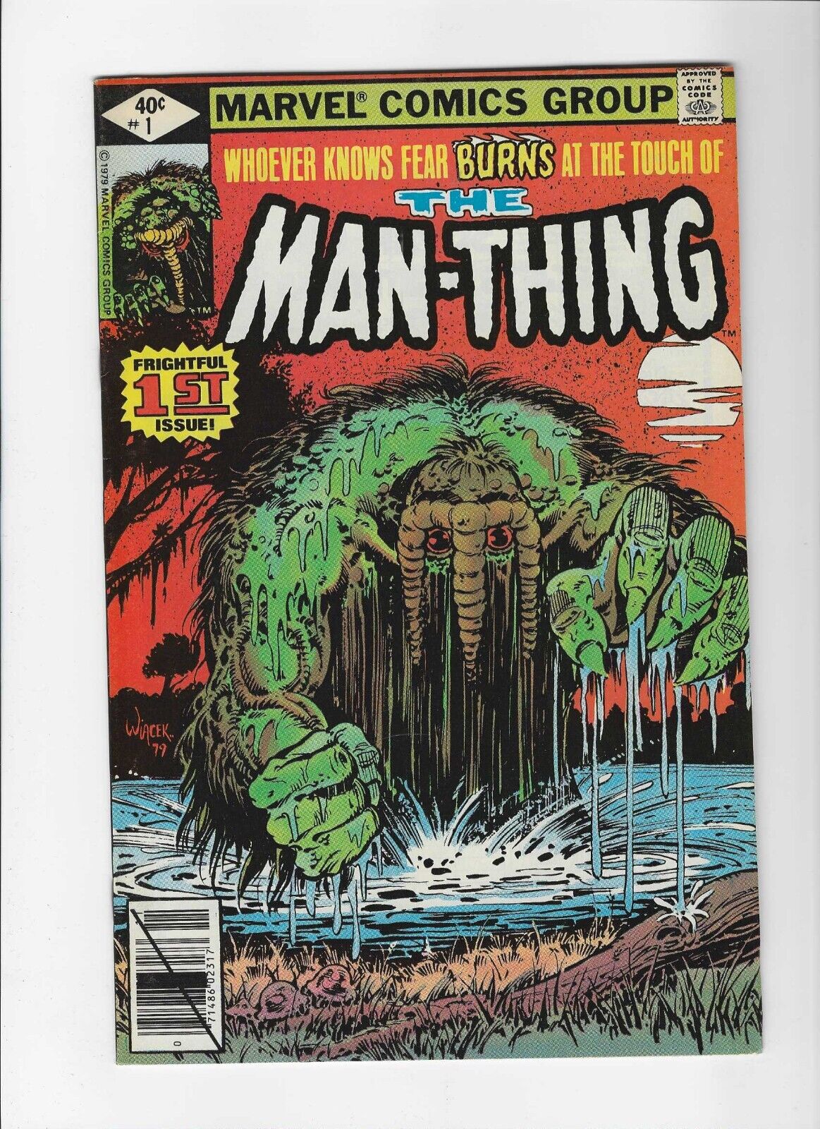 Man-Thing #1 1974 series Marvel Bronze Age