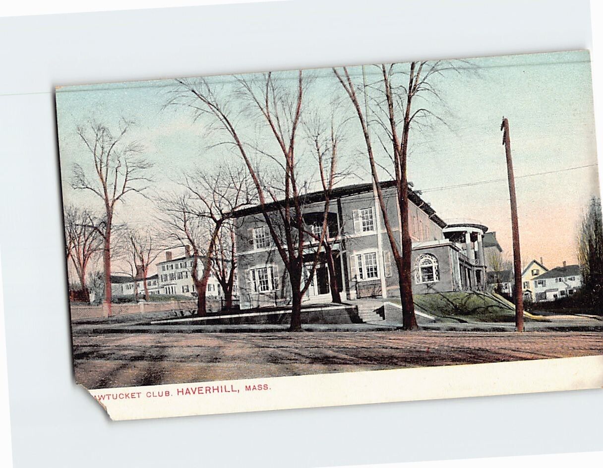 Postcard Nantucket Club Haverhill Massachusetts USA