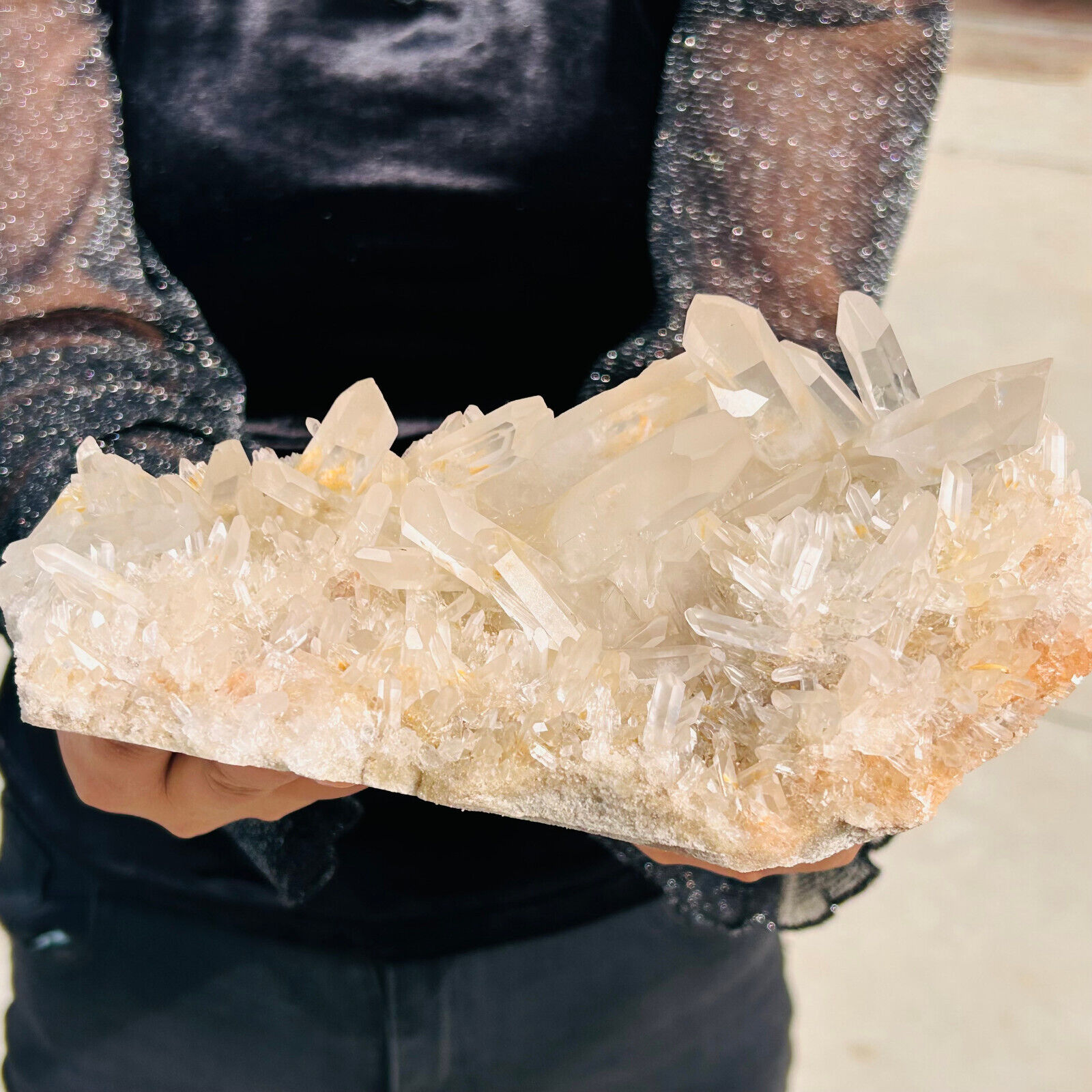2.2LB A+++Large Himalayan high-grade quartz clusters / mineralsls 606