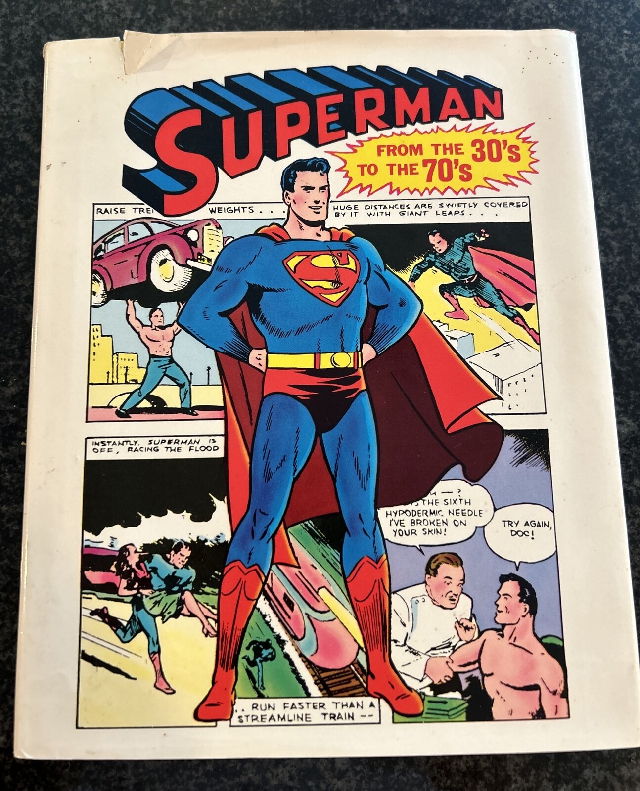 Superman From The 30\'s to the 70\'s (1971) - Hardcover w/ Dust Jacket - DC Comics