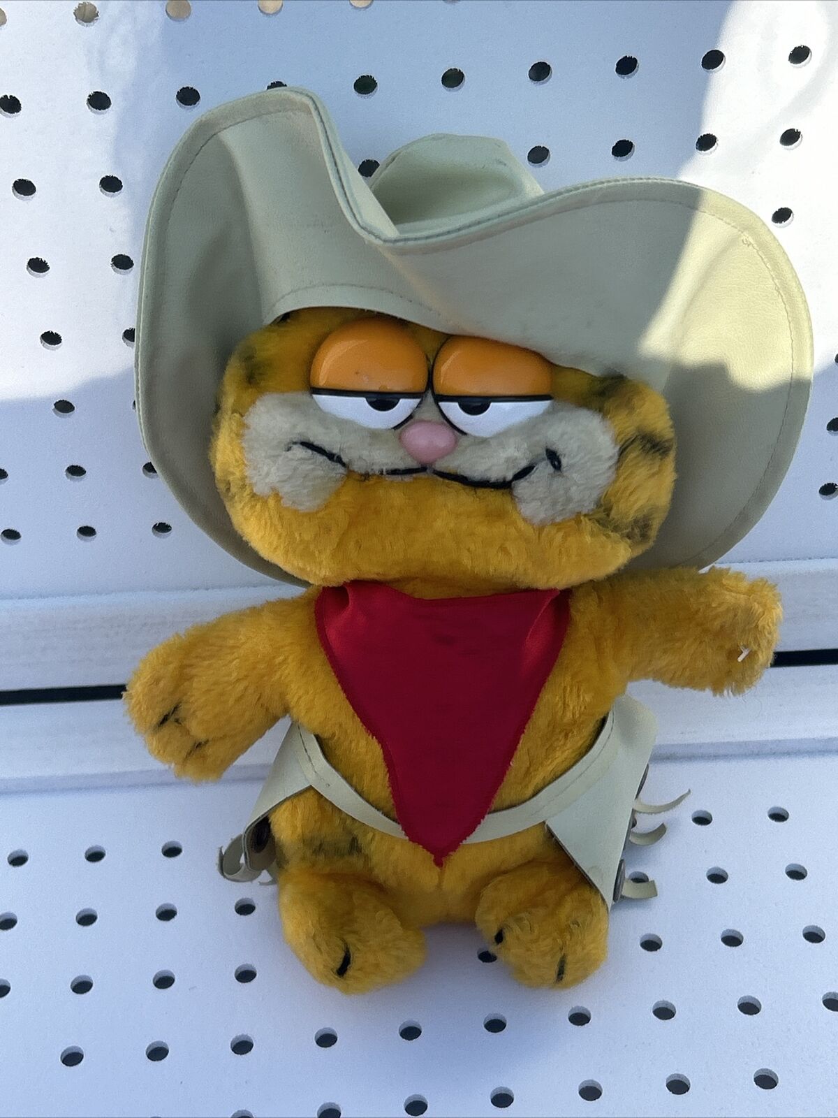 Vintage Plush Garfield Cowboy \