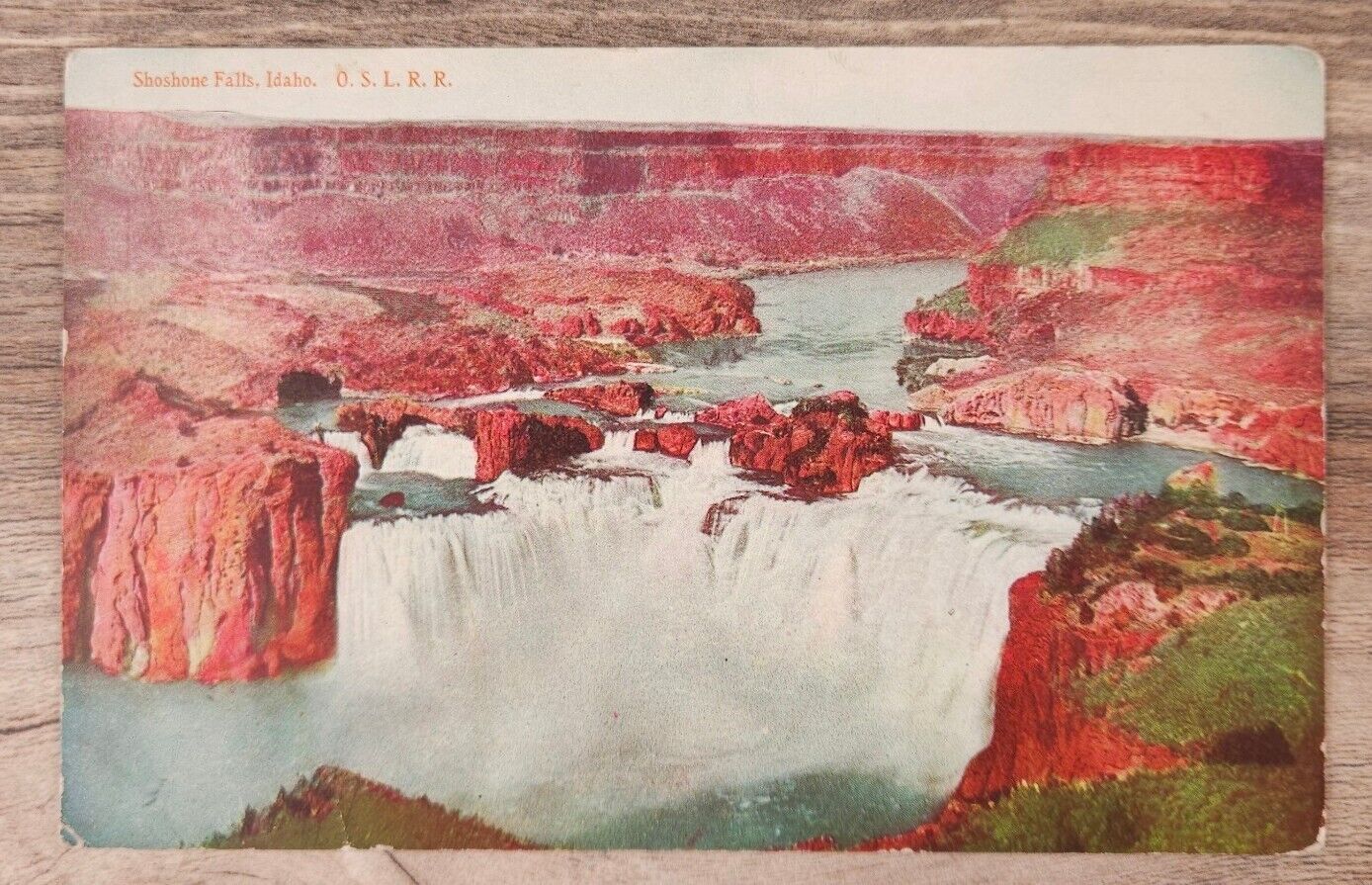 Shoshone Falls Idaho OSLRR Scenic  Postcard