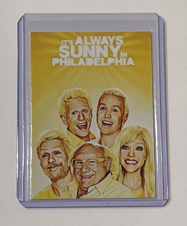 It’s Always Sunny In Philadelphia Limited Artist Signed Trading Card 1/10