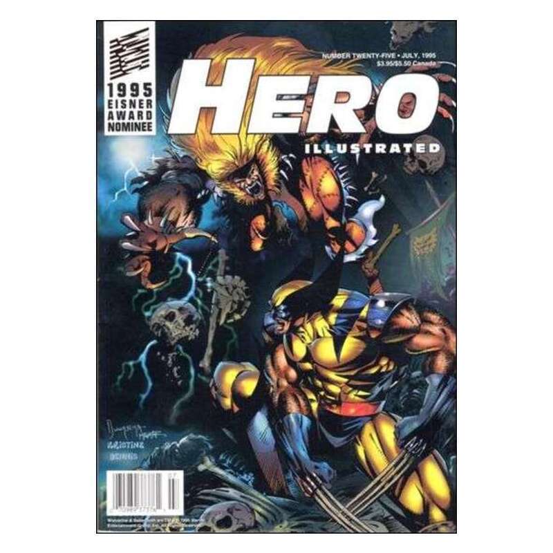 Hero Illustrated #25 in Near Mint minus condition. [z^