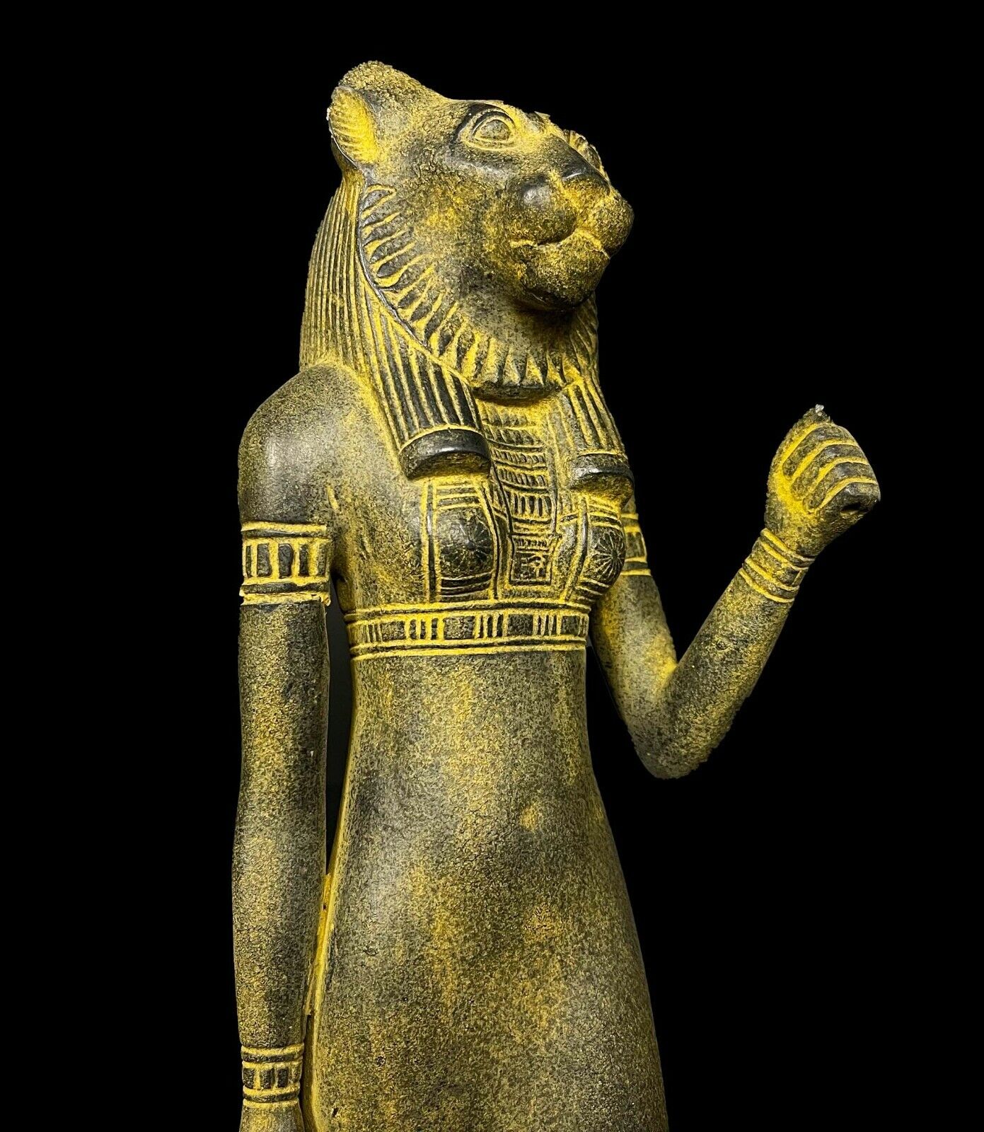 Large Old-fashioned Egyptian Sekhmet Goddess of war and destruction