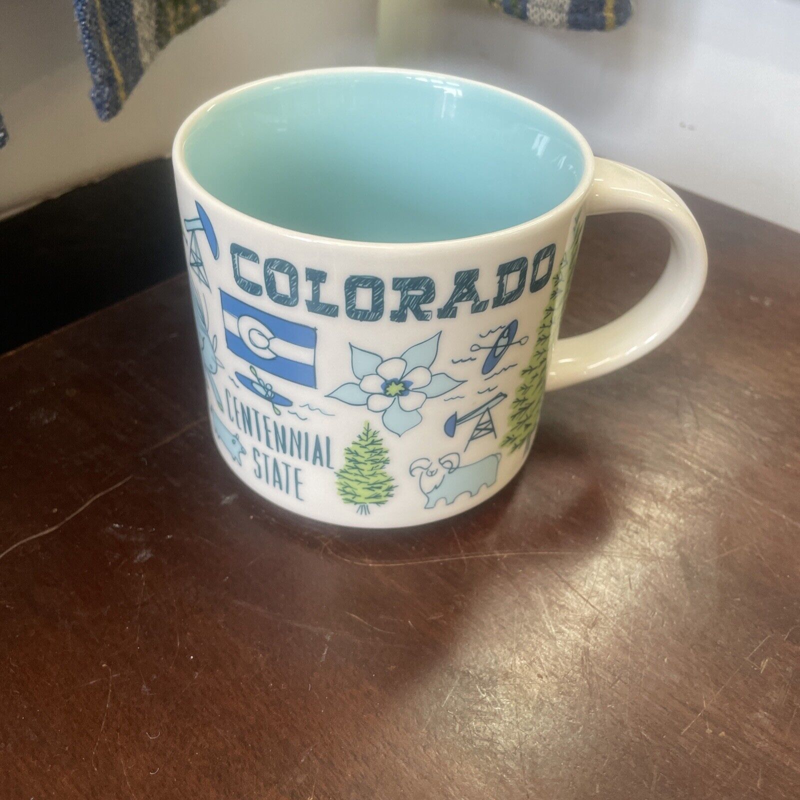 starbucks 2018 Colorado  been there collection  Coffee Mug new /tags no box