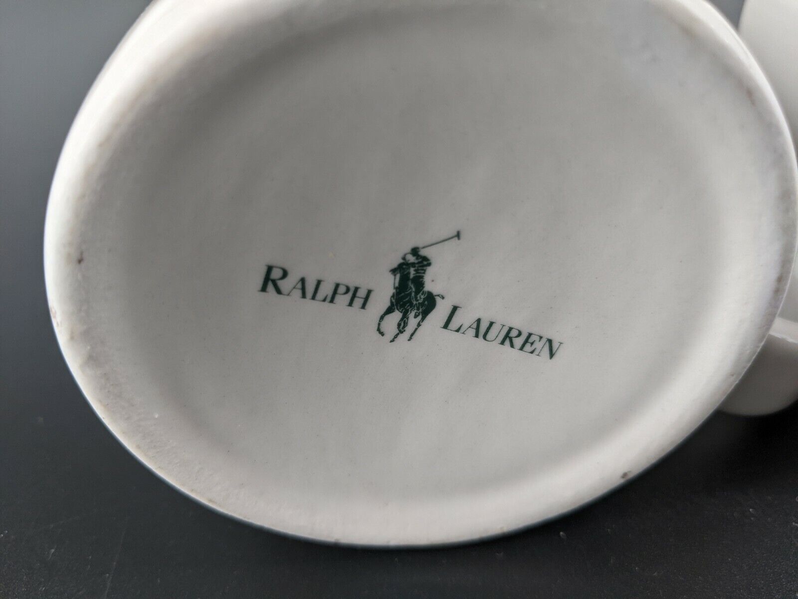 POLO 2  MUGS Ralph Lauren Sport Horses Club Game promotional item SEE Nice