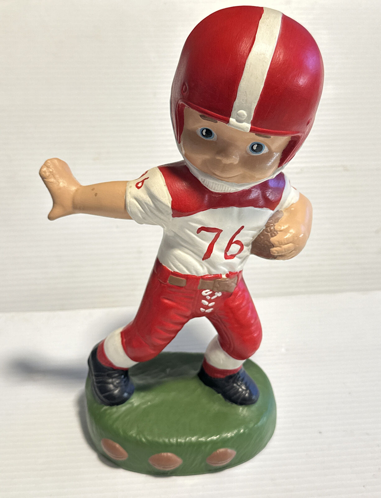 Rare 1974 Vintage Football Figure Ceramichrome California Ceranmic
