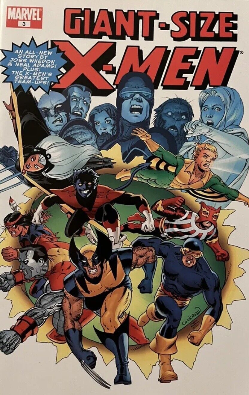 GIANT SIZE X-MEN (#3) [1975] COCKRUM EXCLUSIVE HOMAGE VARIANT 30TH ANN [2005]