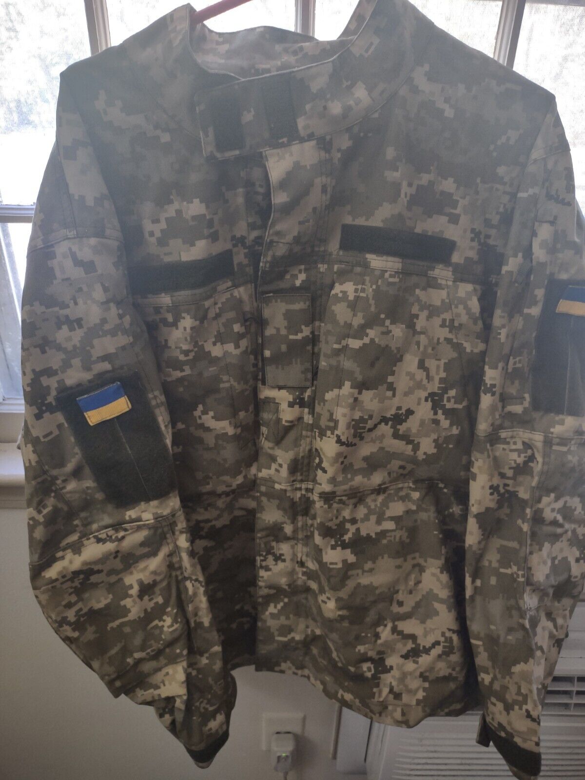 Modern Ukrainian Army Combat jacket Uniform And Pants With Built-in Kneepads