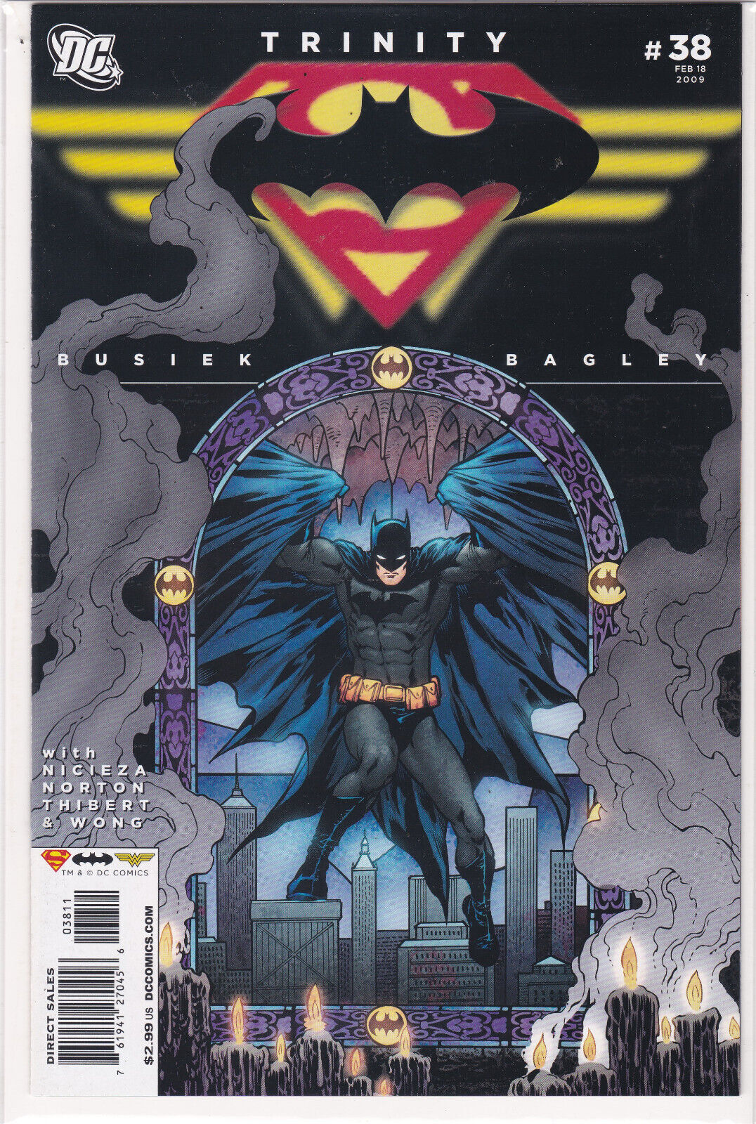 Trinity #38 Batman Superman Wonder Woman 2008 DC Busiek ,High Grade