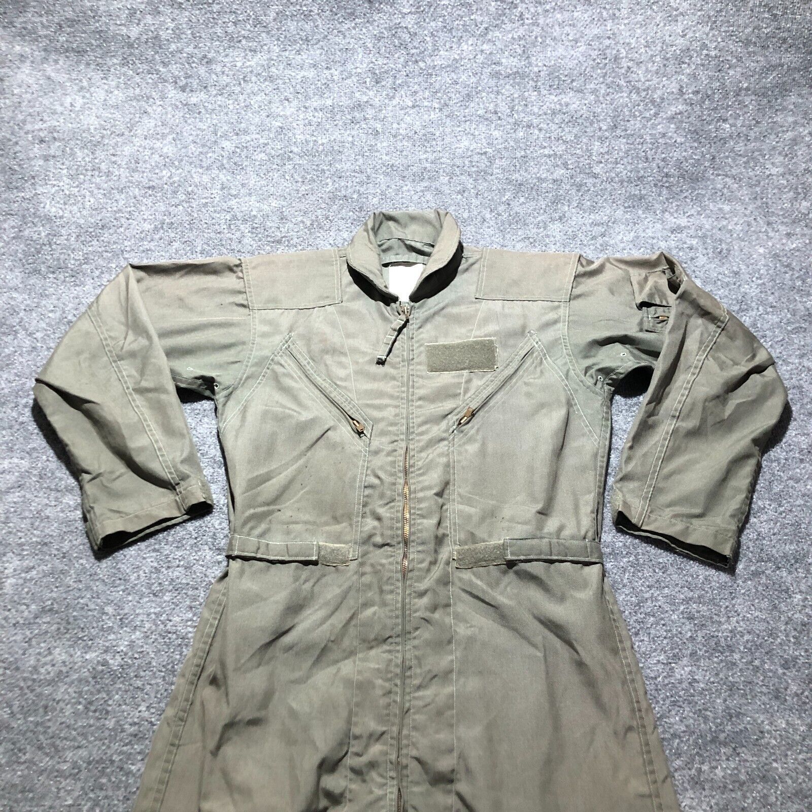 Coveralls Flyers Summer Fire Resistant Jump Suit Mens 40L Sage Green US Military