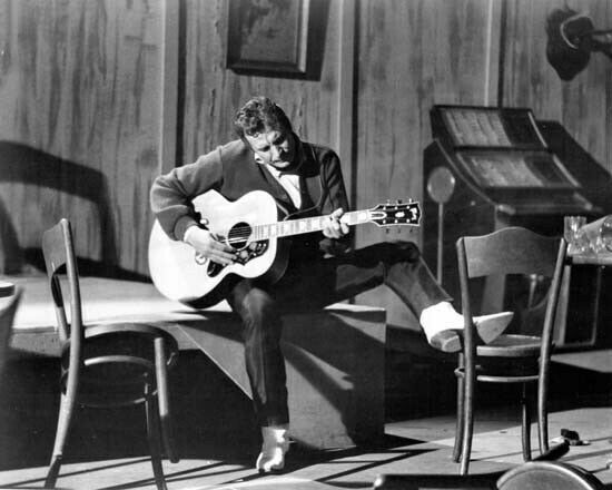 Ferlin Husky country music star playing guitar Las Vegas Hillbillys 1966 8x10