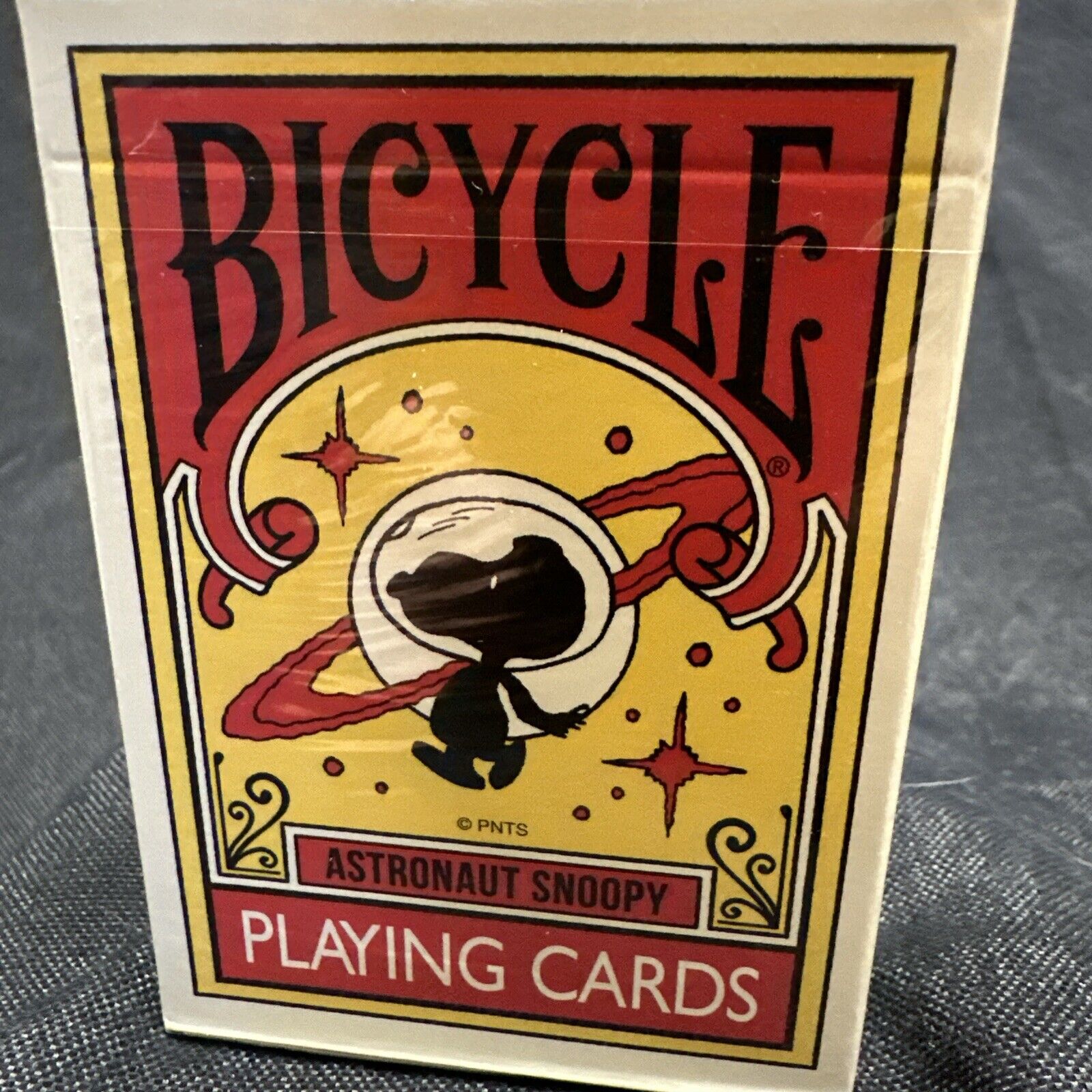 SEALED: Astronaut Snoopy Bicycle Playing Cards Medicom Toy Japan Export
