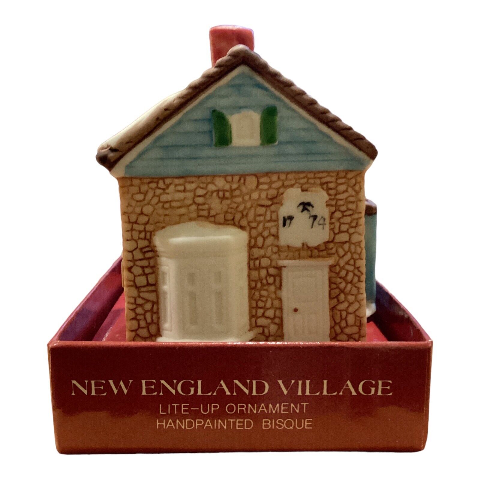 New England Village Light Up Ornament - 1774 Apothecary - Dept 56, 6533-1