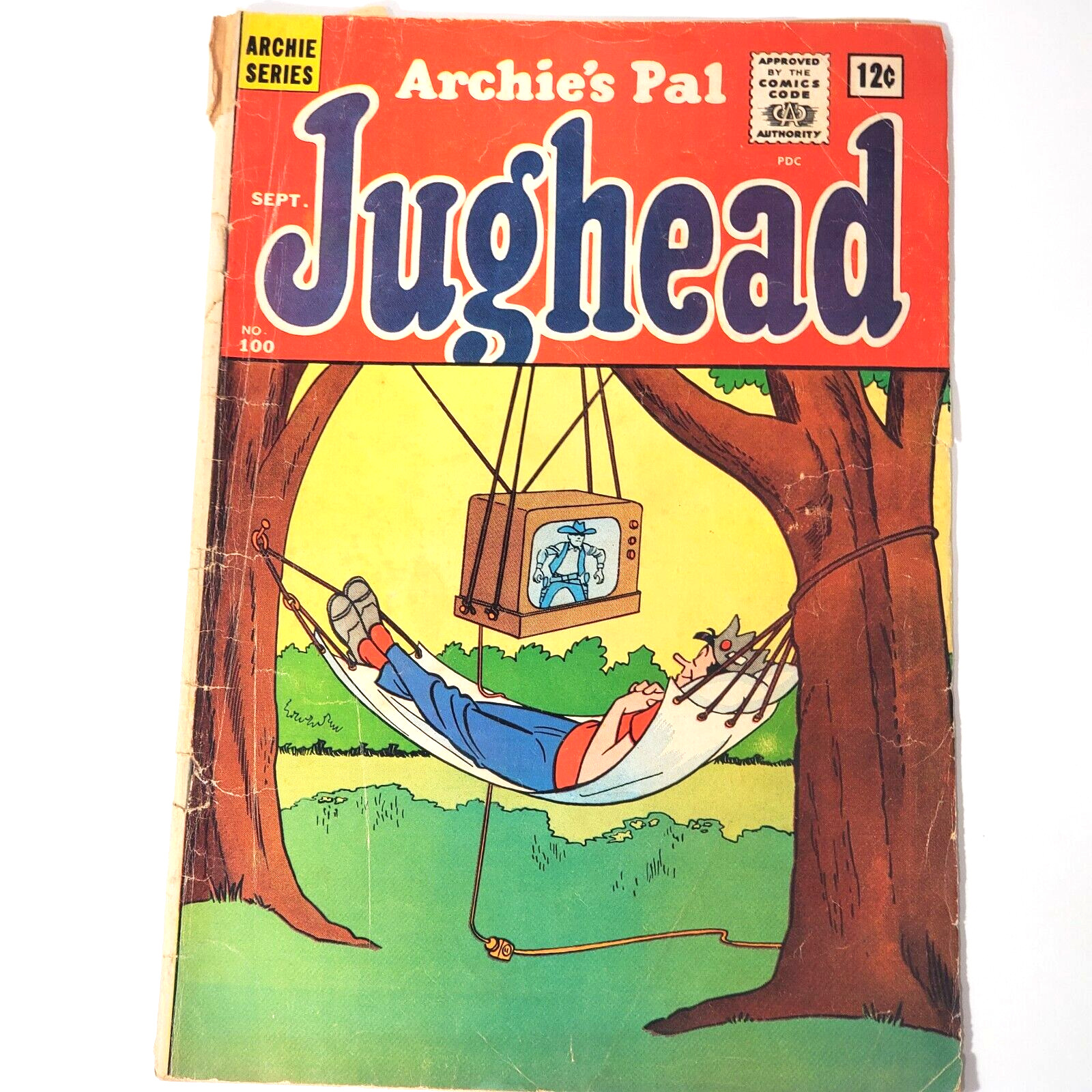 JUGHEAD 1963 DELL 4 Color #100 ARCHIE COMICS Silver Age Good