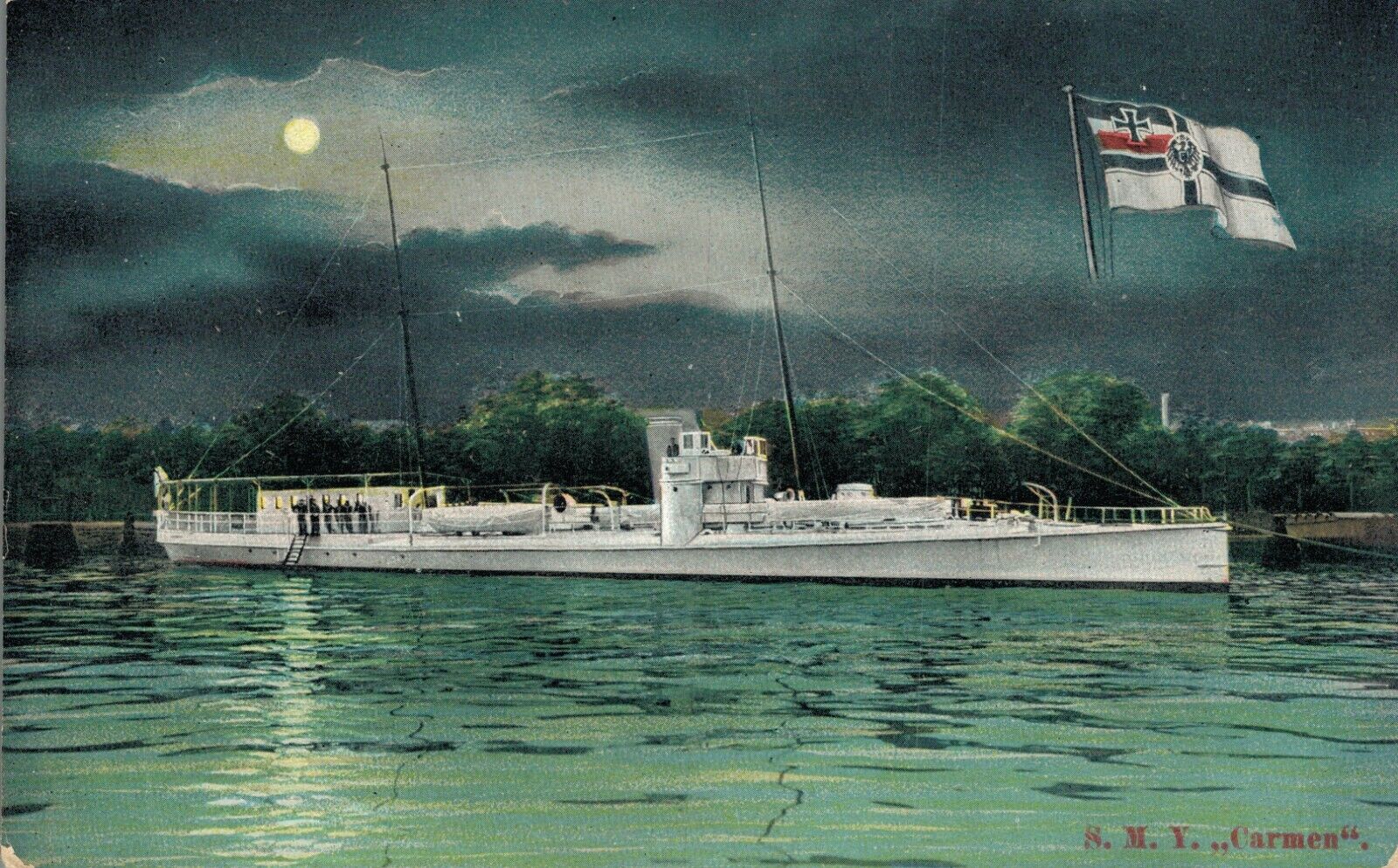 Battleship Flags Weapon S.M.Y Carmen 06.34