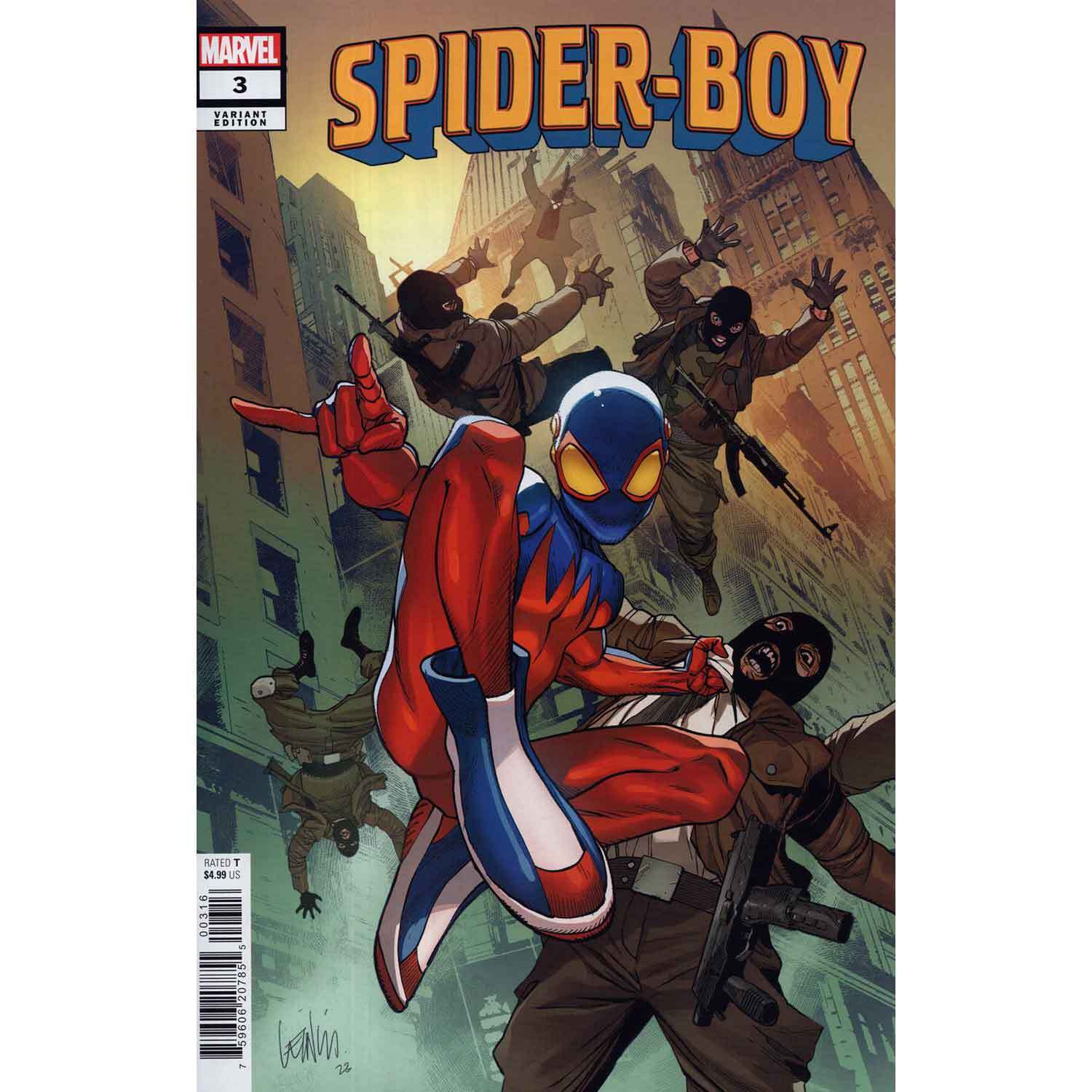 Spider-Boy #3 Leinil Yu 1:25 Variant Marvel Comics