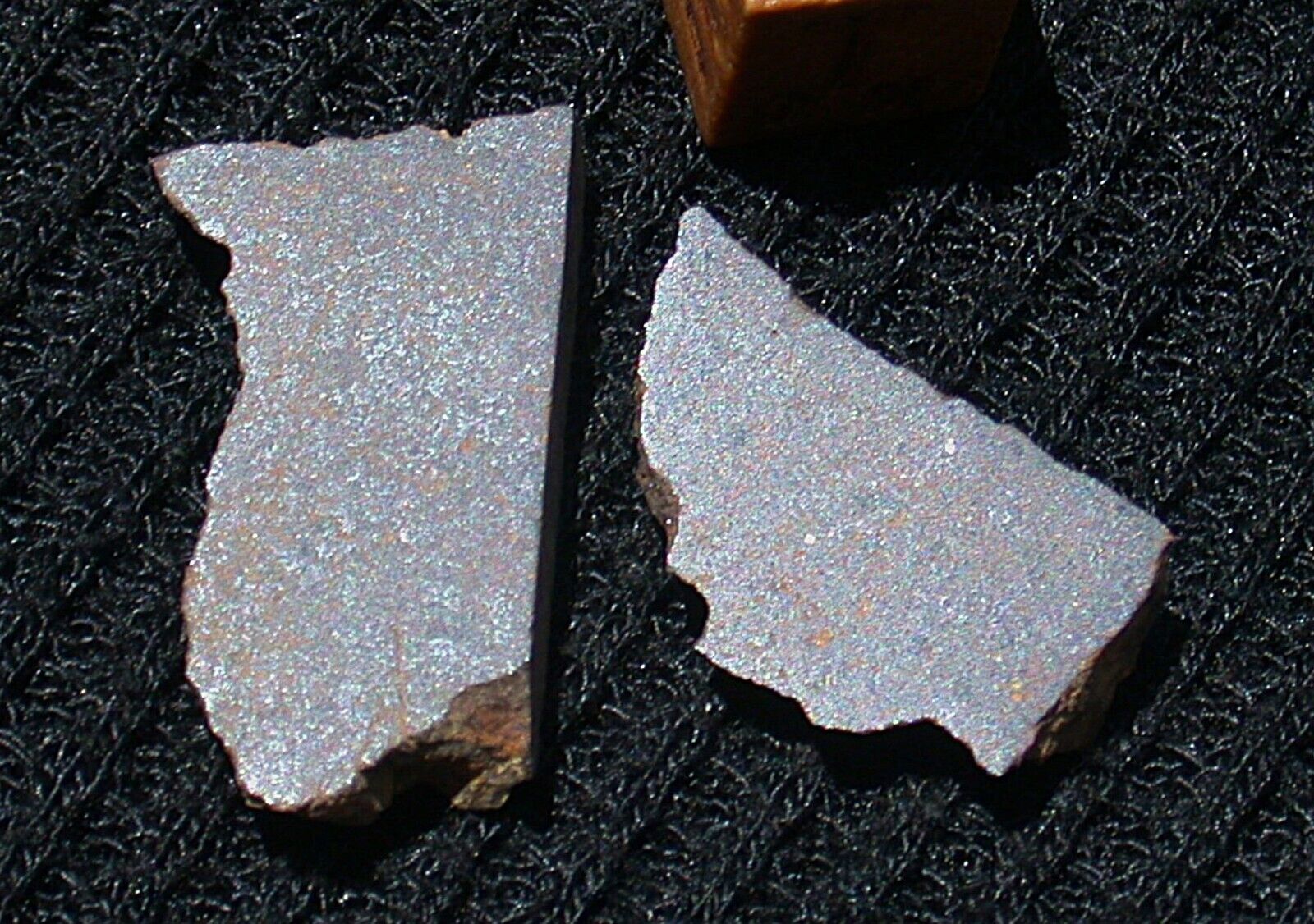 NWA 15122 (H4) - Lot of 2 (5 g) meteorite part slices (Awesome Metals)