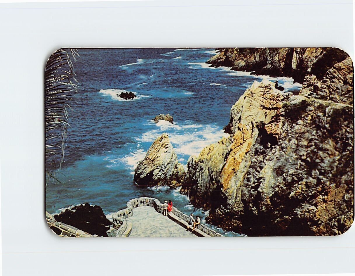 Postcard The Quebrada Acapulco Guerrero Mexico