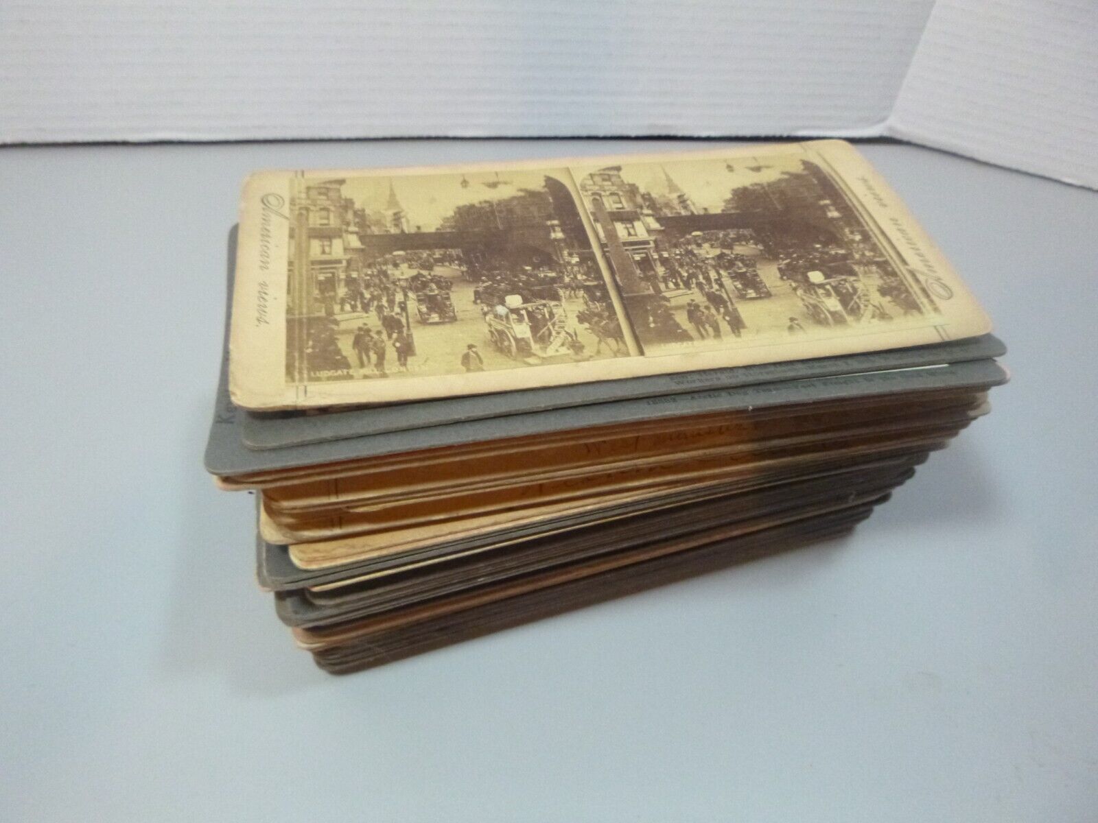 Big Lot of 50 United States US Stereoview Cards - Lot (B)