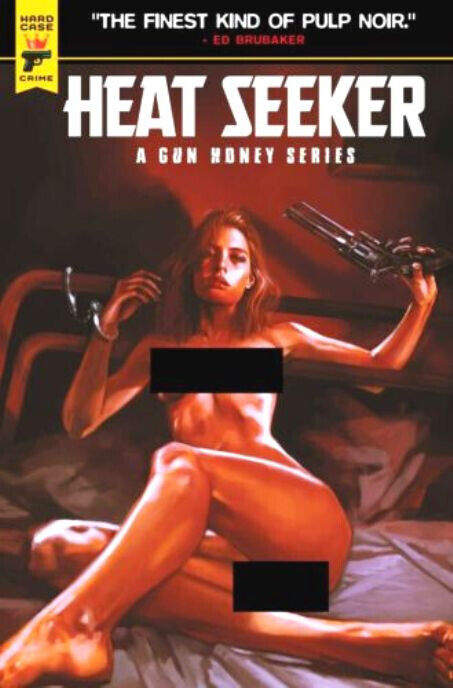 HEAT SEEKER GUN HONEY SERIES #1 CARANFA COVER; NM/NM+