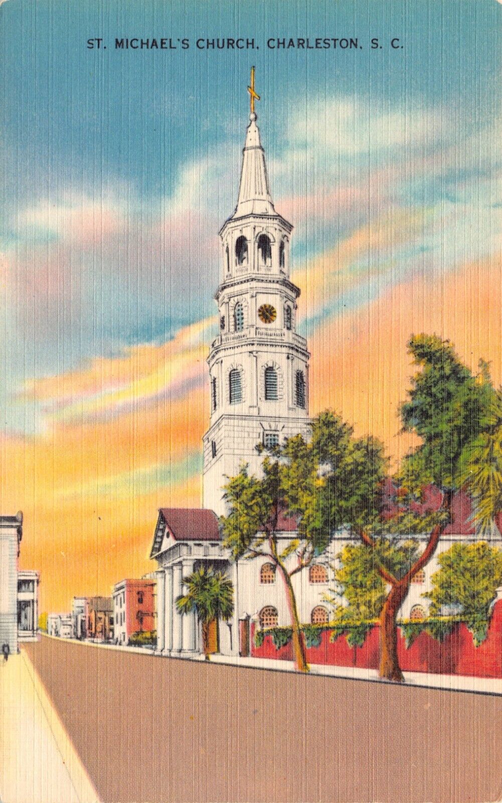 SC~SOUTH CAROLINA~CHARLESTON~ST. MICHAEL'S CHURCH~C.1942