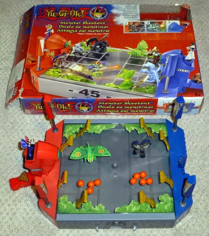 2003 Yu-Gi-Oh Monster Shootout Battle Arena Board Game Playset Mattel Used