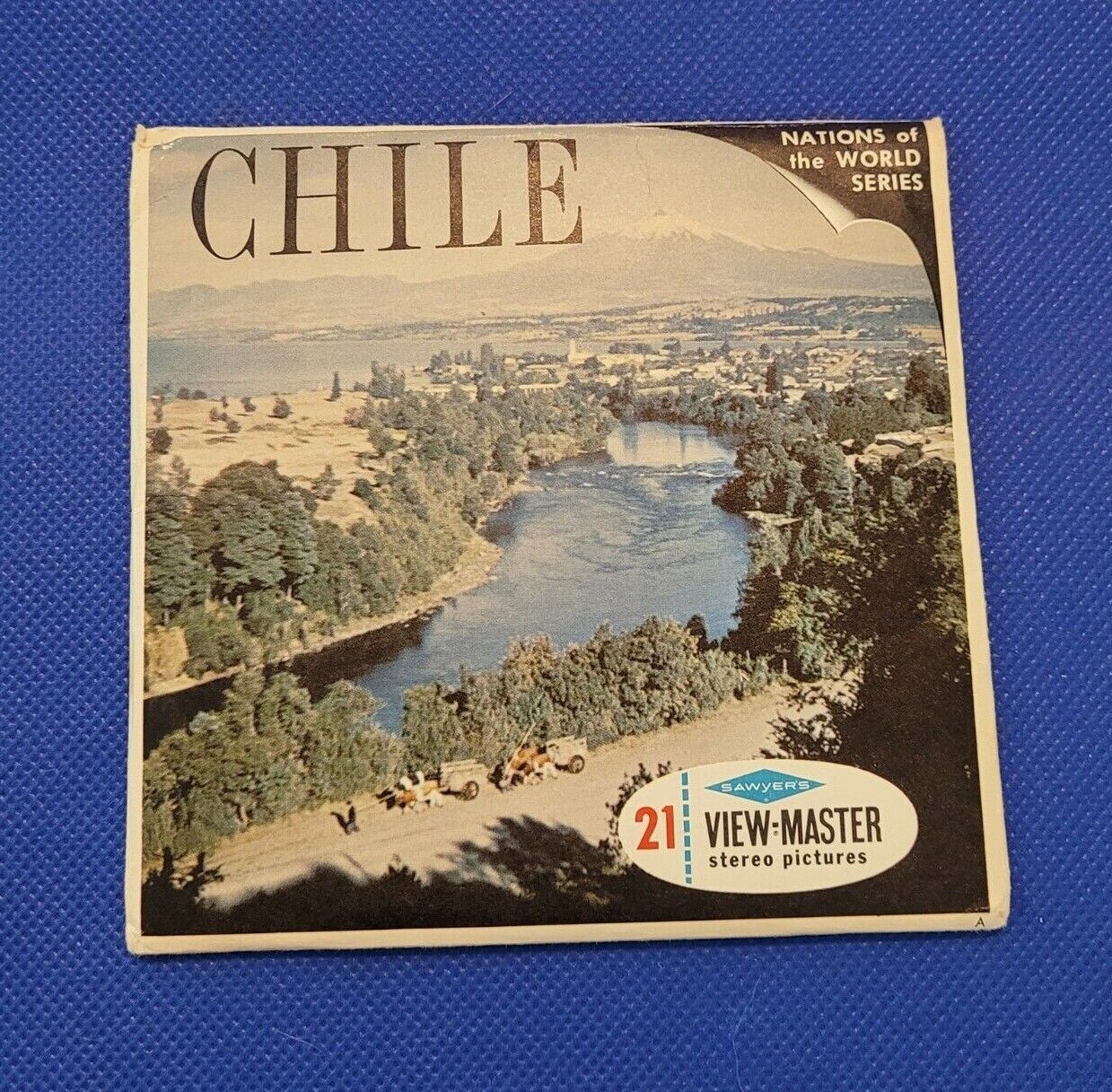 Sawyer\'s Vintage B079 Chile South America World Nations view-master Reels Packet