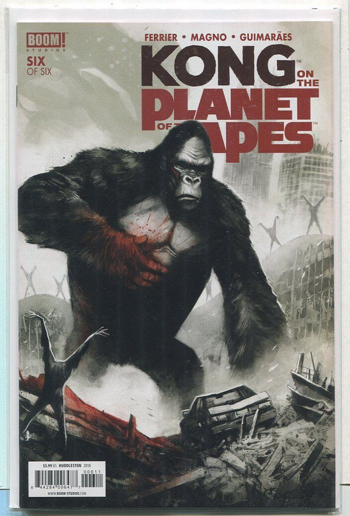 Kong Of The Planet Of The Apes #6 of 6 NM  Boom Studios CBX11