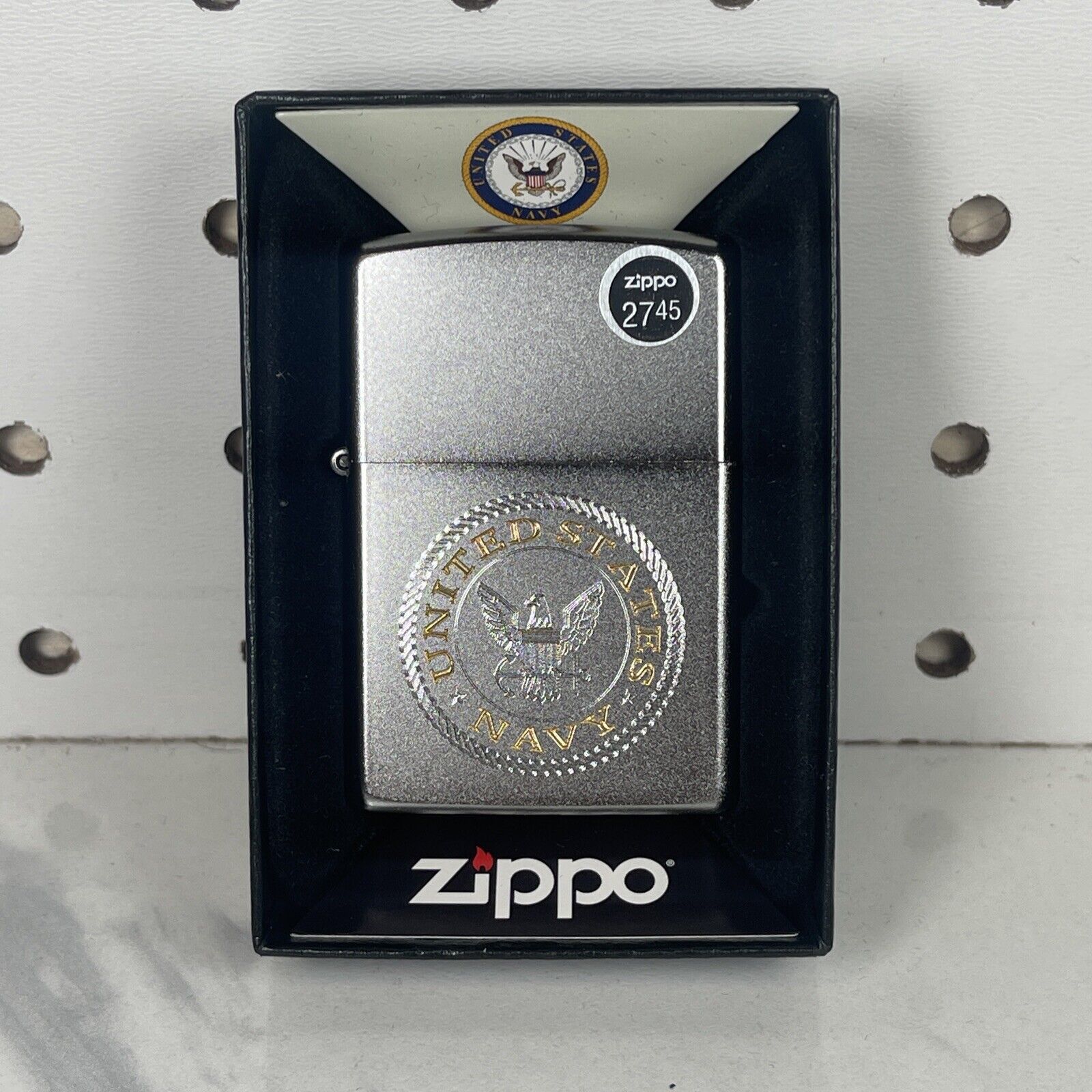 ZIPPO US NAVY Lighter BRAND NEW IN BOX