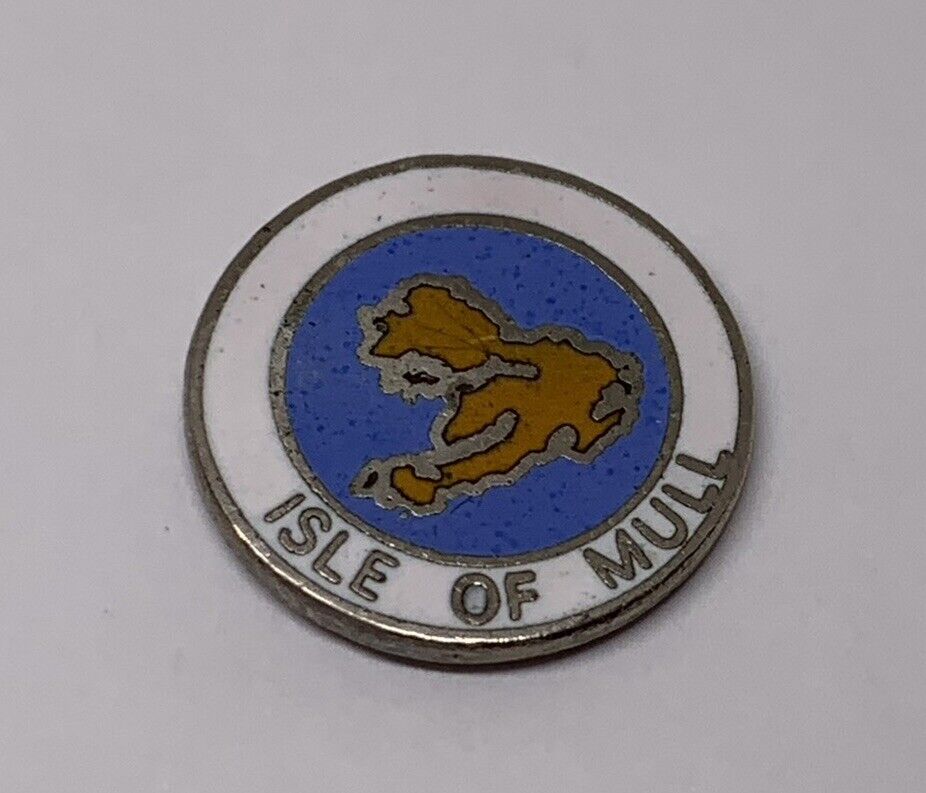 Isle Of Mull Scotland Travel Souvenir Lapel Pin (126)