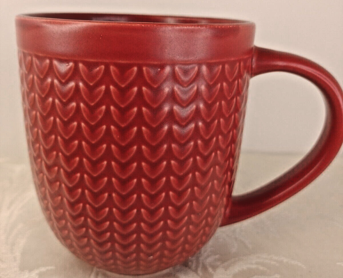 Design Pack Red Relief Large Coffee Mug 5\