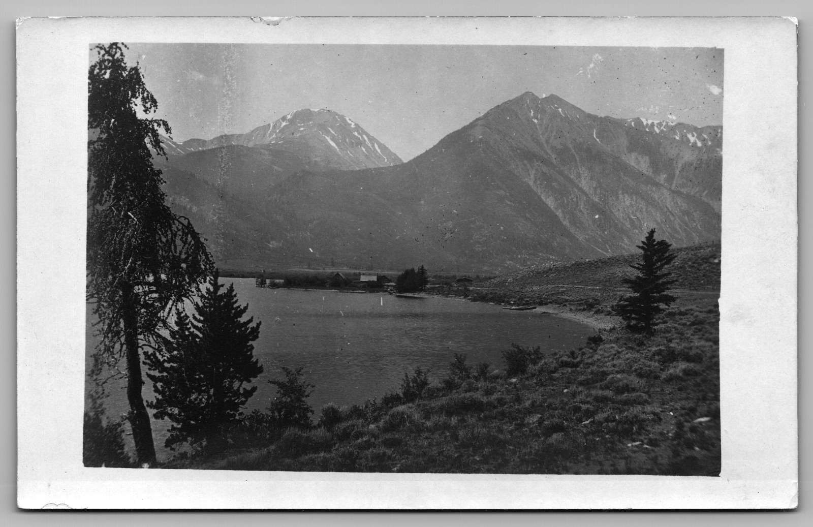 Postcard c1905 Leadvile CO Lake View RPPC