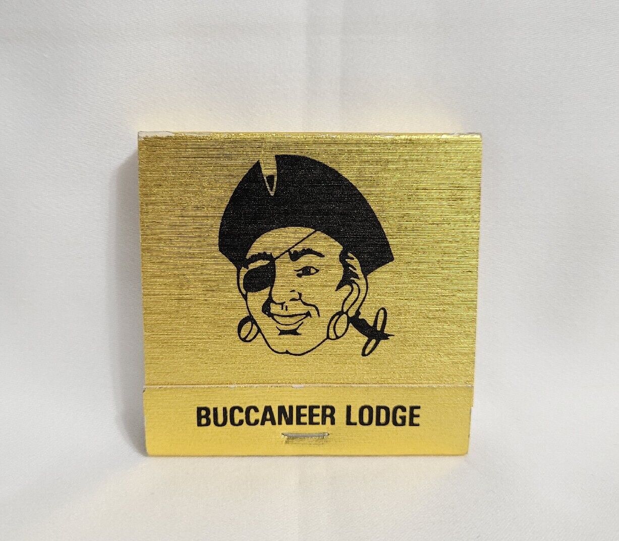 Vintage Buccaneer Lodge Resort Hotel Matchbook Marathon Florida Advertising Full