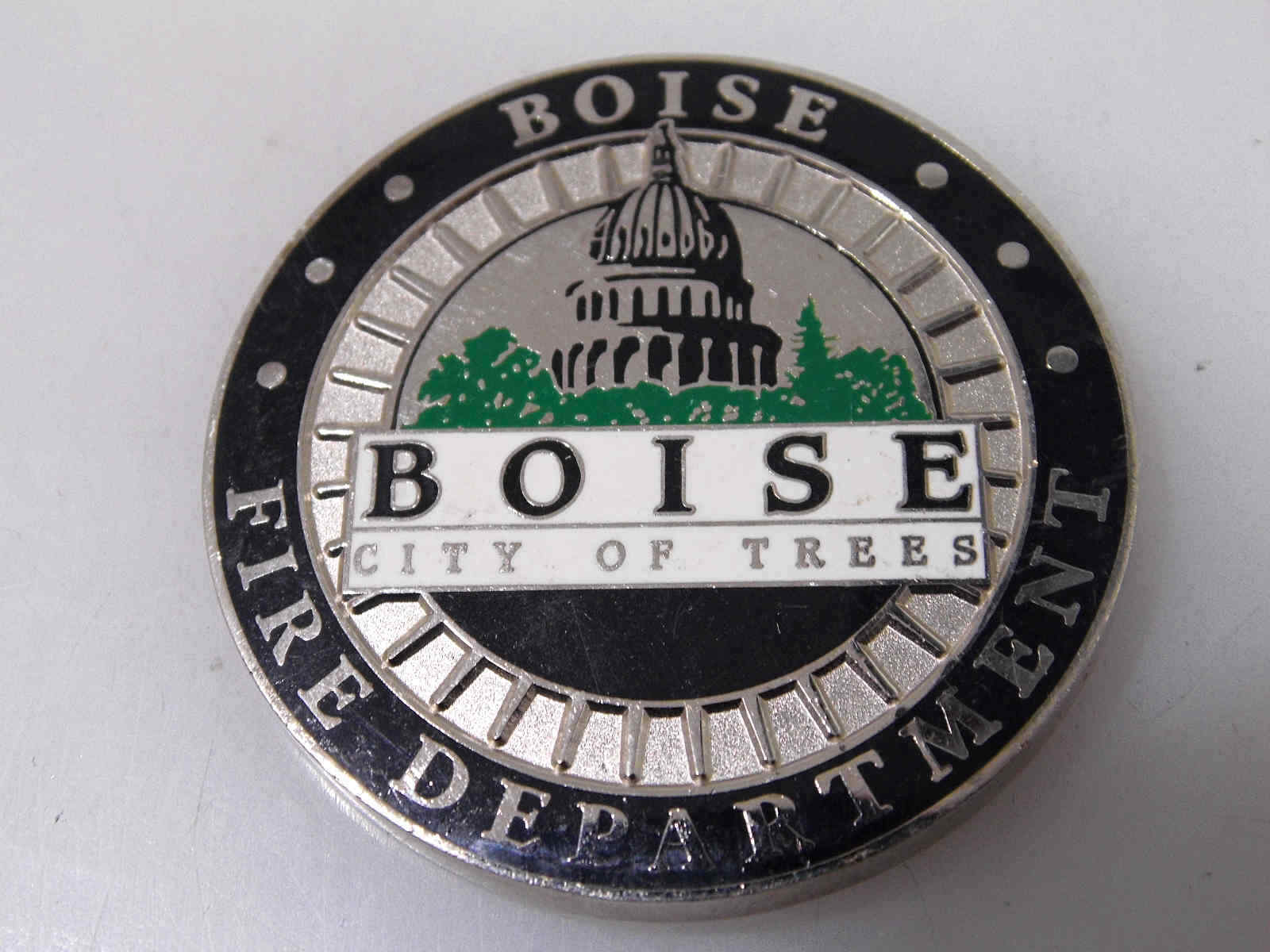 BOISE FIRE DEPARTMENT FIREFIGHTER SAFETY SYMPOSIUM CHALLENGE COIN