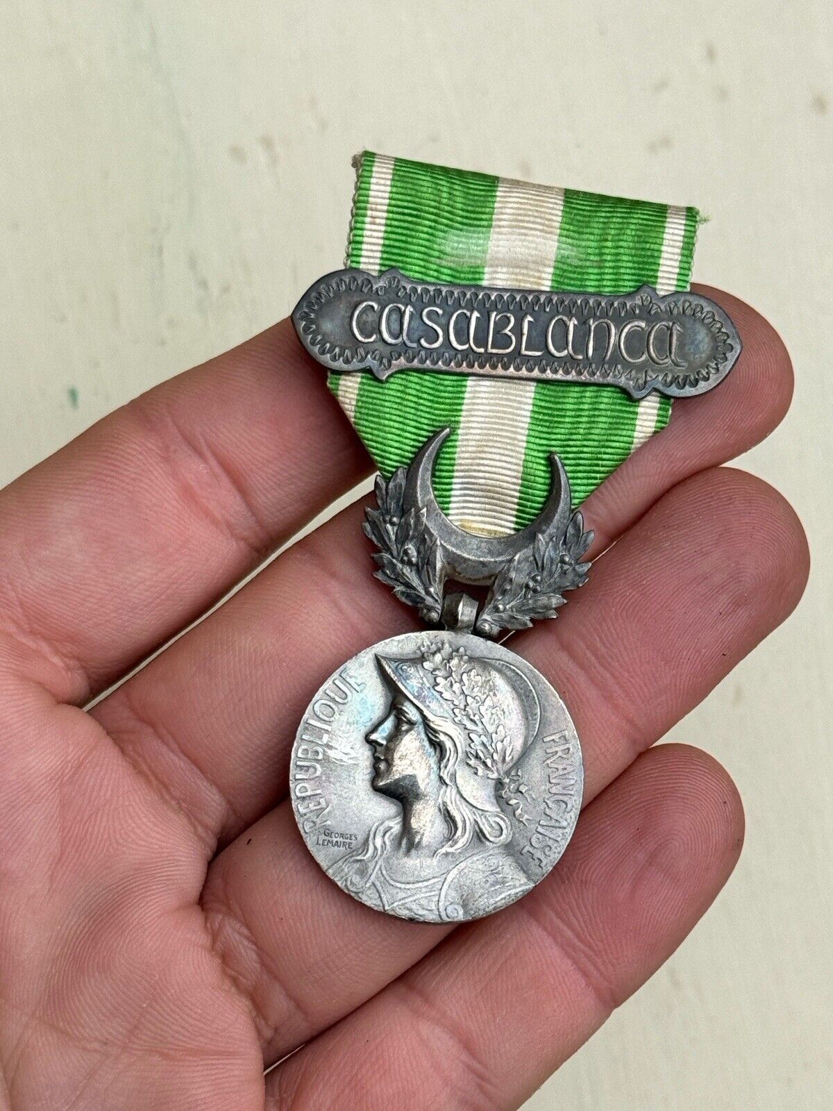 Medal Colonial & Morocco & Colony & Casablanca