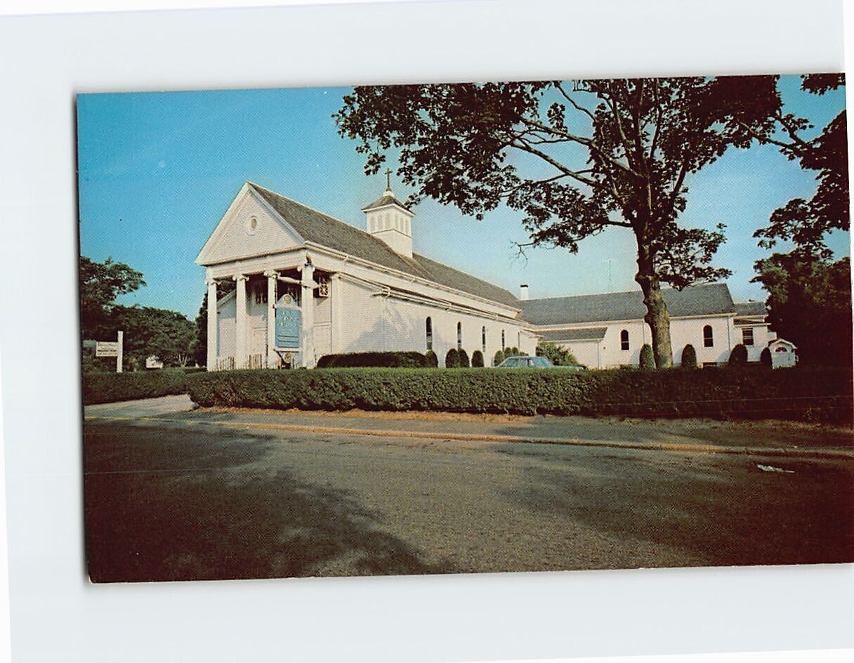 Postcard St. Francis Xavier Church Hyannis Cape Cod Massachusetts USA