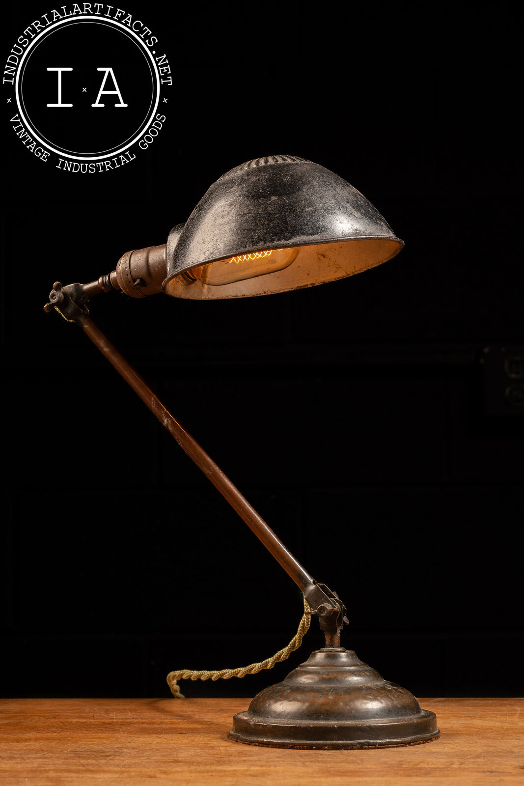 Vintage Adjustable Faries Desk Lamp