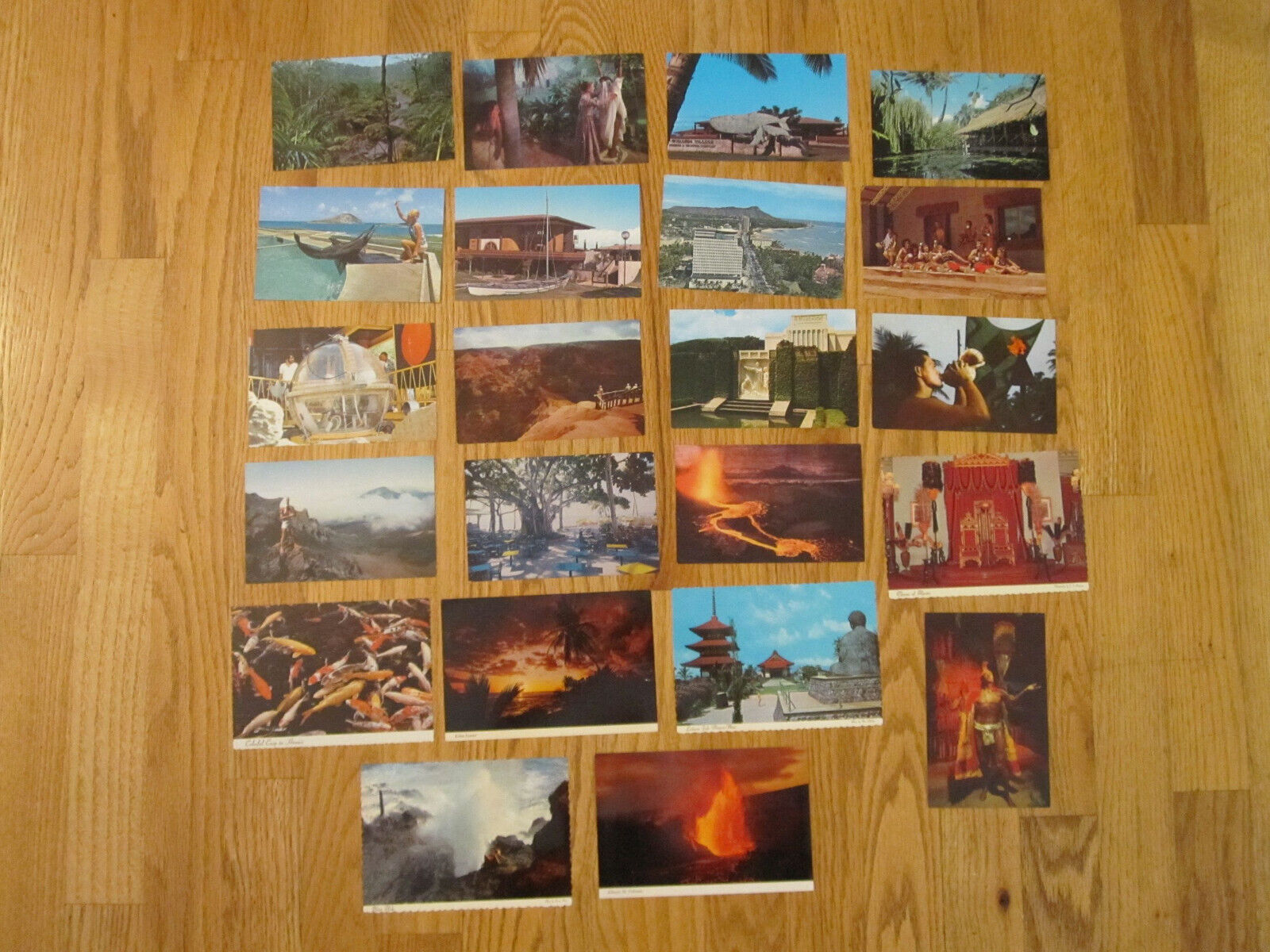 Lot of 22 Vintage Hawaii Postcards Unposted