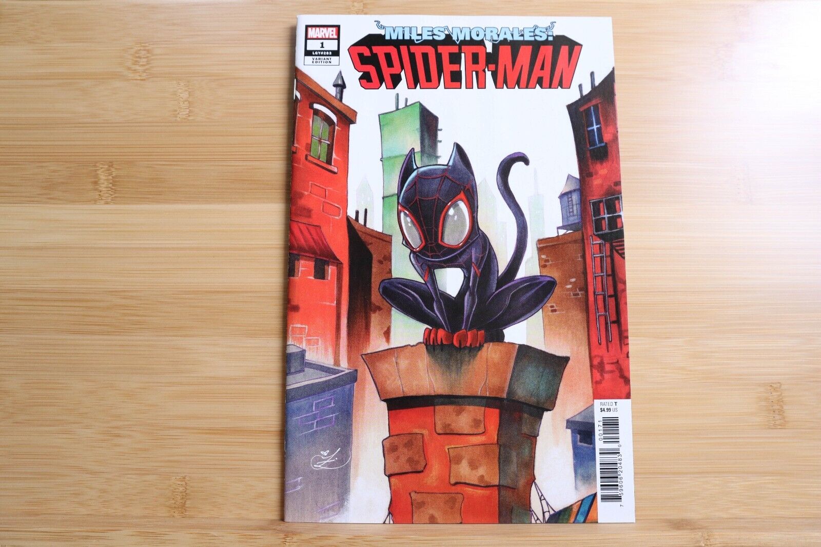 Miles Morales: Spider-Man #1 Chrissie Zullo Cat Variant NM - 2022