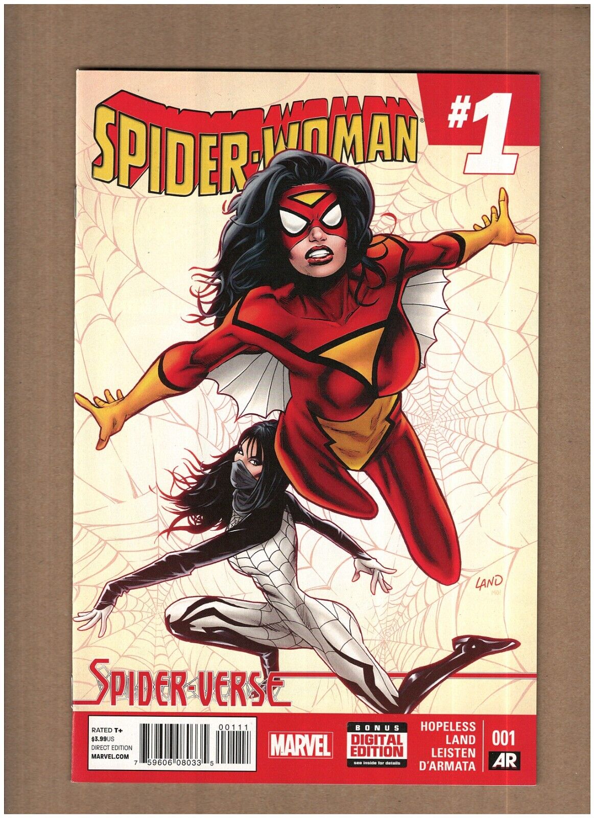 Spider-Woman #1 Marvel Comics 2015 Jessica Drew NM- 9.2