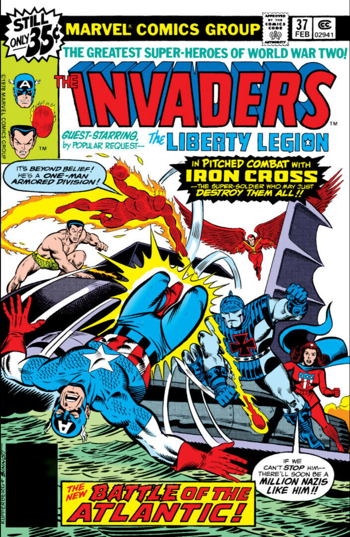 Marvel Comics: The Invaders #37 (1979)