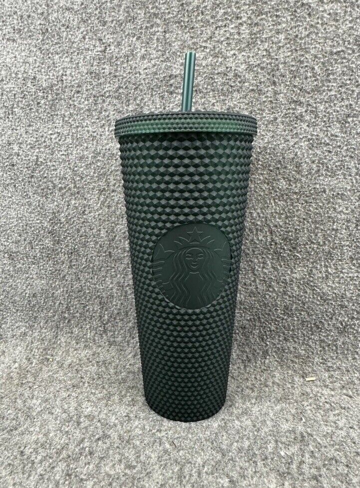 Starbucks Jelly Studded Tumbler - Matte Dark Green, 24 oz