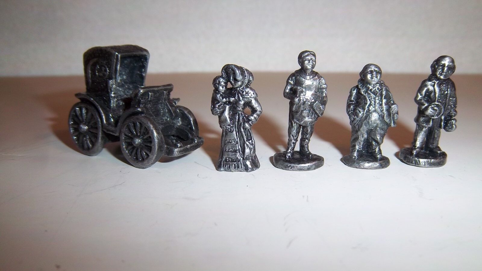 \'94 I.R.S. Pewter Set China Vintage Collectible Miniatures (Lot of 5)(Pg10)