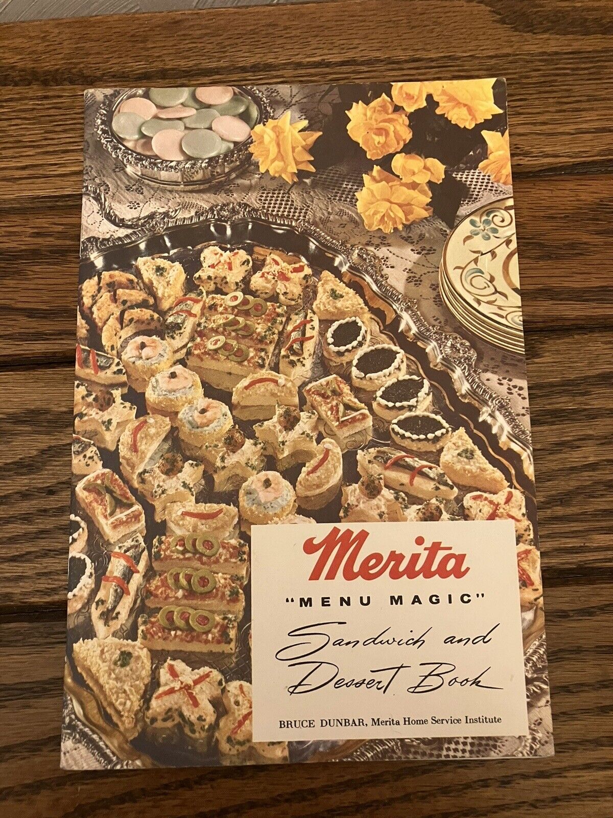 Merita Menu Magic Sandwich And Dessert  Book 1956 By American Bakeries Company