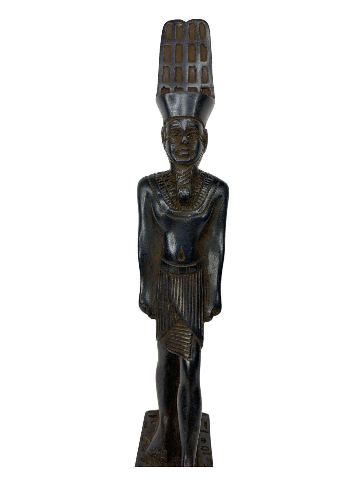 UNIQUE ANTIQUE ANCIENT EGYPTIAN Statue God Amun Magic Good Hieroglyphic